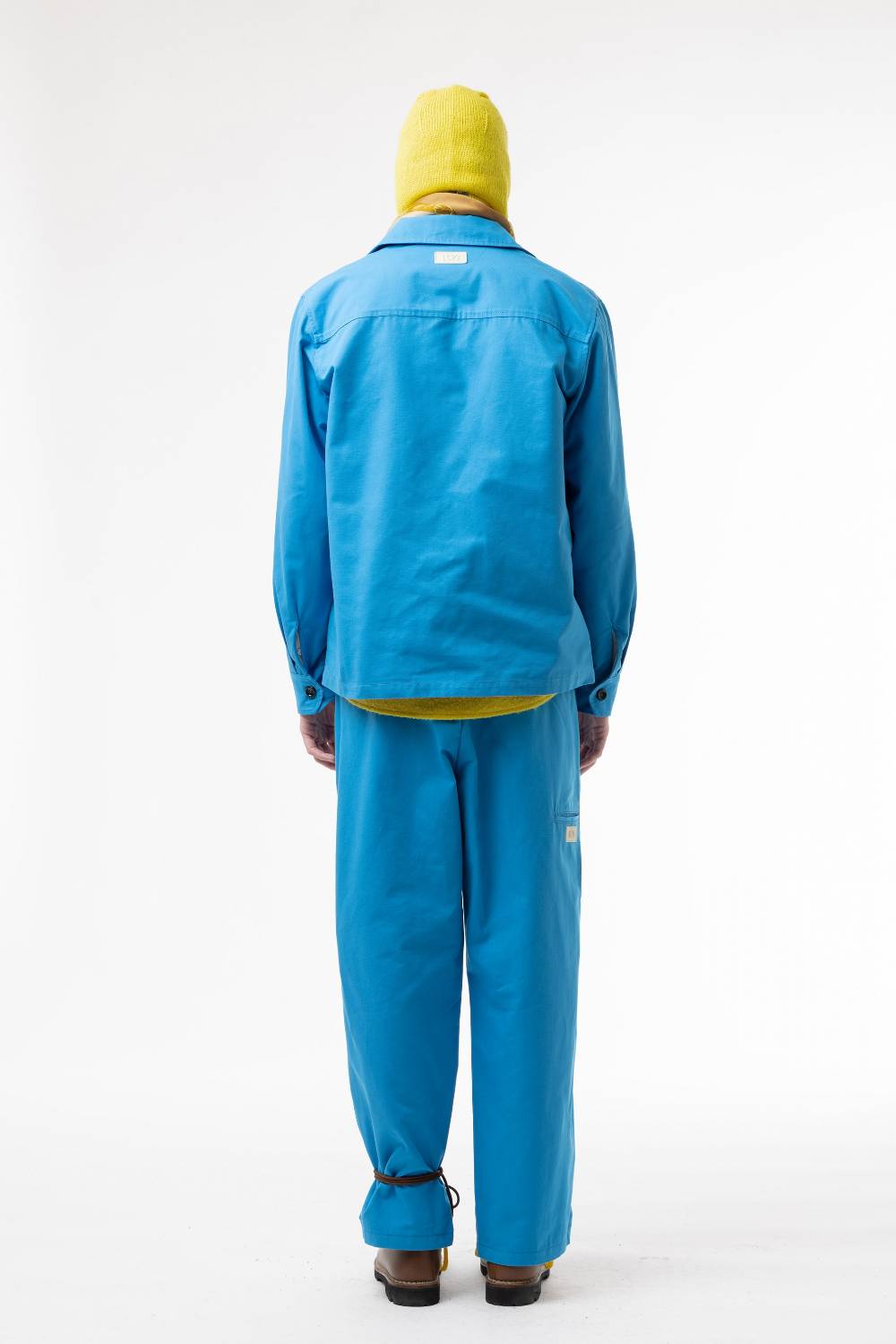 Lc23 Patch Canvas Overshirt Turquoise Promozione Limitata