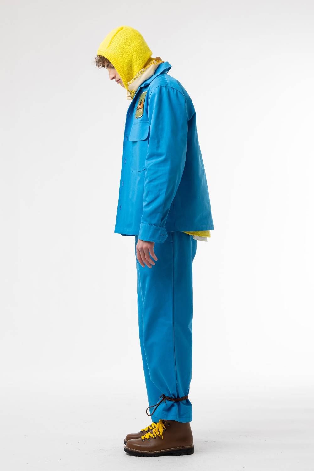 Lc23 Patch Canvas Overshirt Turquoise Promozione Limitata