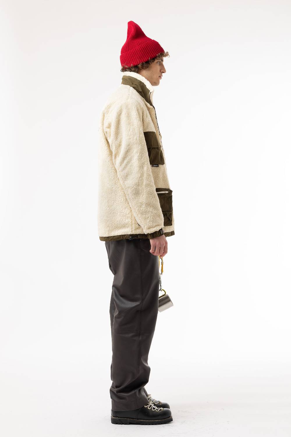 Lc23 Polartec Sherpa Jacket Cream Sottocosto