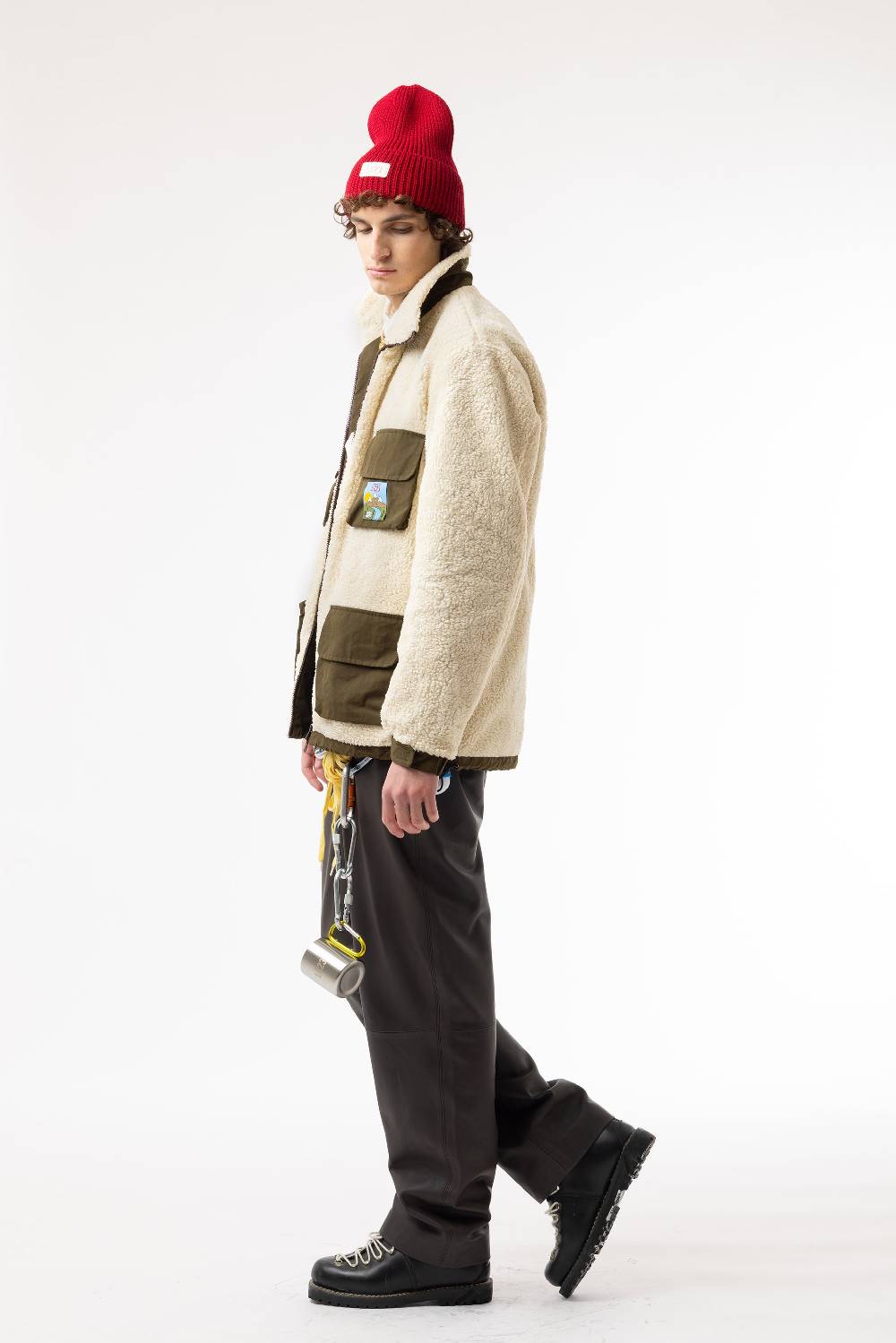 Lc23 Polartec Sherpa Jacket Cream Sottocosto