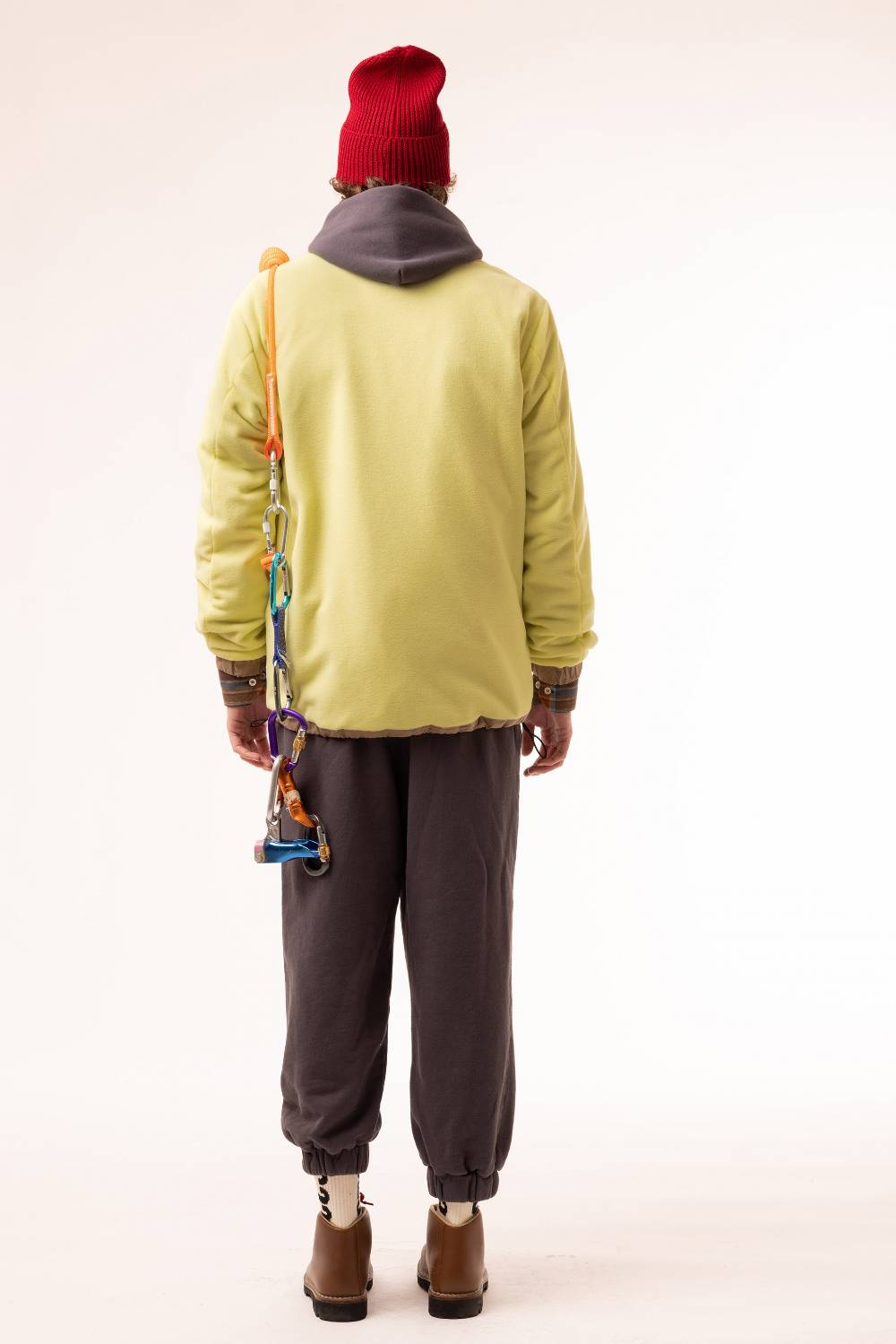 Lc23 Polartec Sherpa Jacket Yellow Convenienza