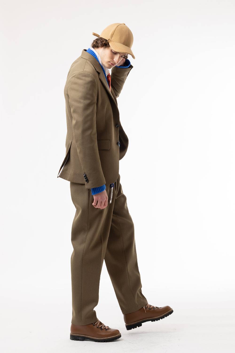 Lc23 Marzotto Wool Olive Blazer 2025
