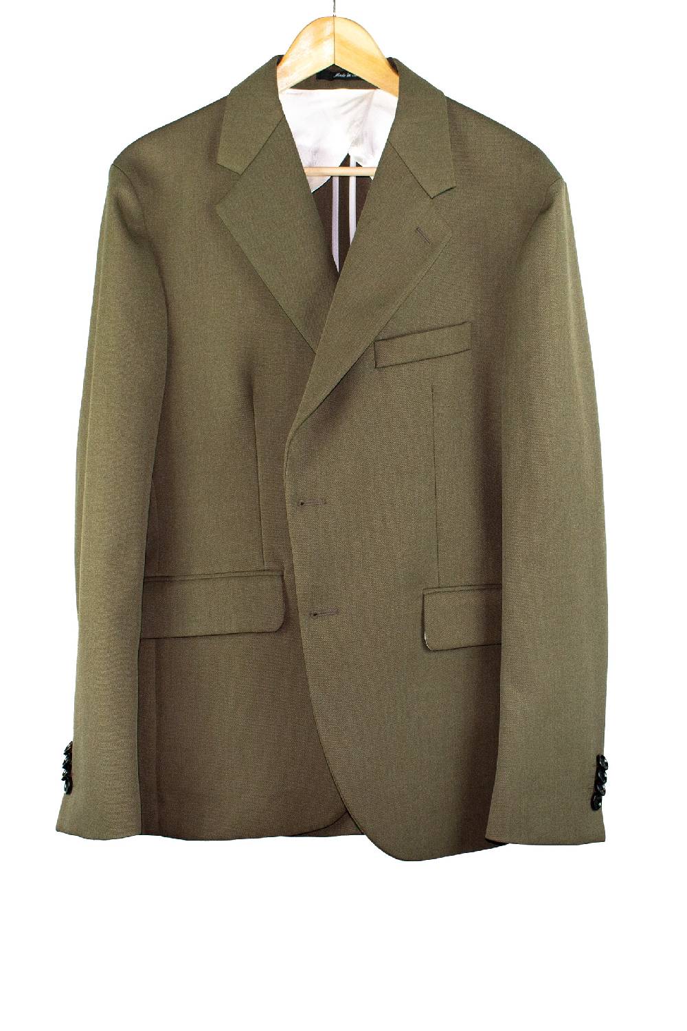 Lc23 Marzotto Wool Olive Blazer 2025