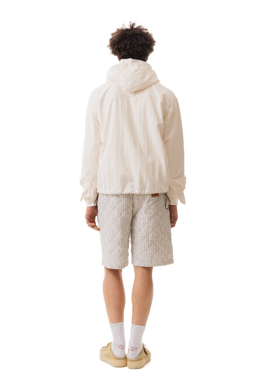 Lc23 Nylon Shirt Cream-Brown Consegna Veloce