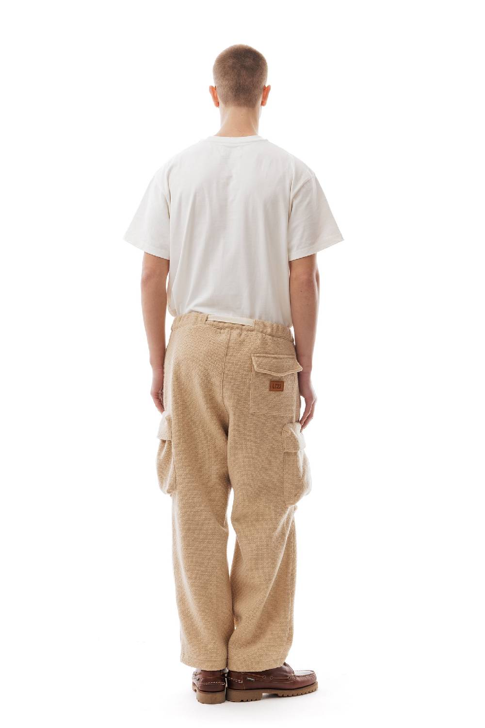 Lc23 Wool Cargo Pants Beige Saldi