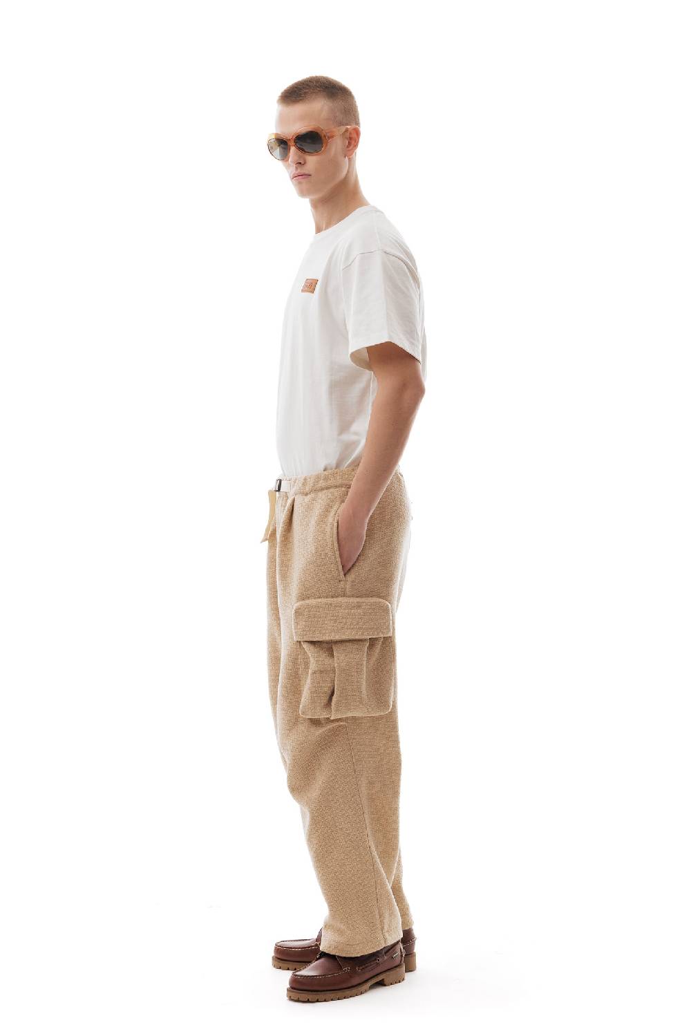 Lc23 Wool Cargo Pants Beige Saldi