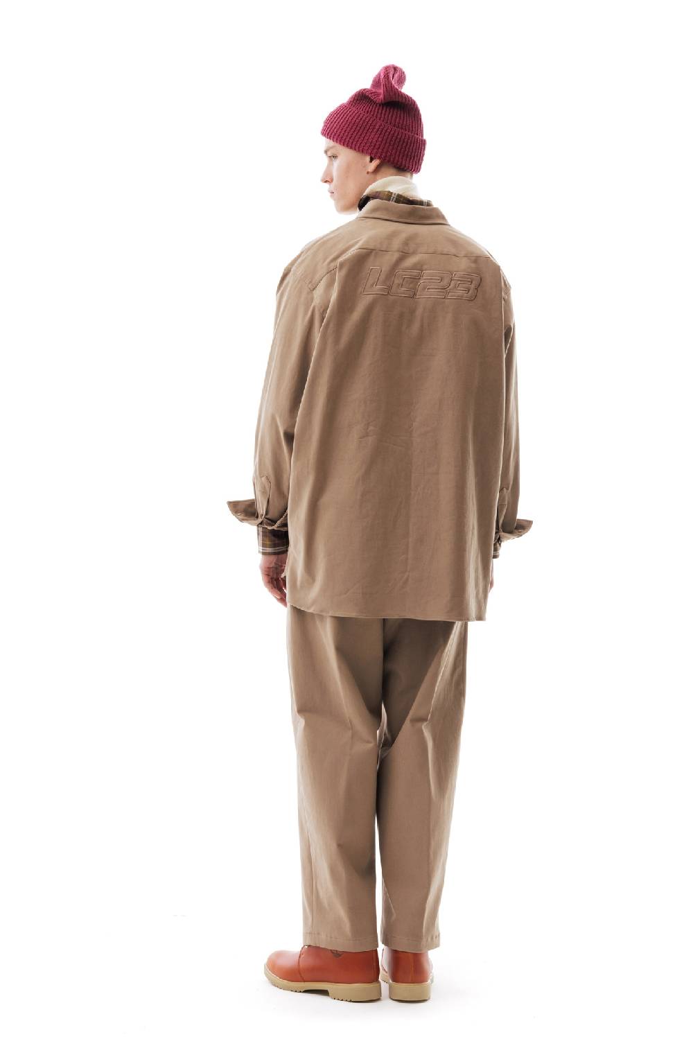 Lc23 Gabardina Overshirt Beige Shopping Online