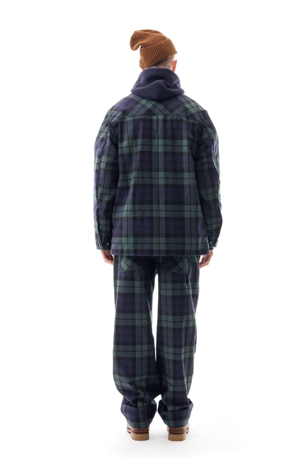 Lc23 Blackwatch Wool Overshirt Sottocosto