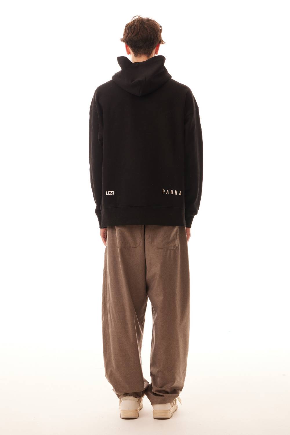 Lc23 Terrone Hoodie Black In Vendita