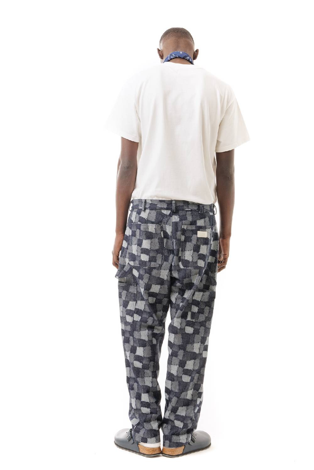 Lc23 Patchwork Denim Work Trousers I Più Venduti