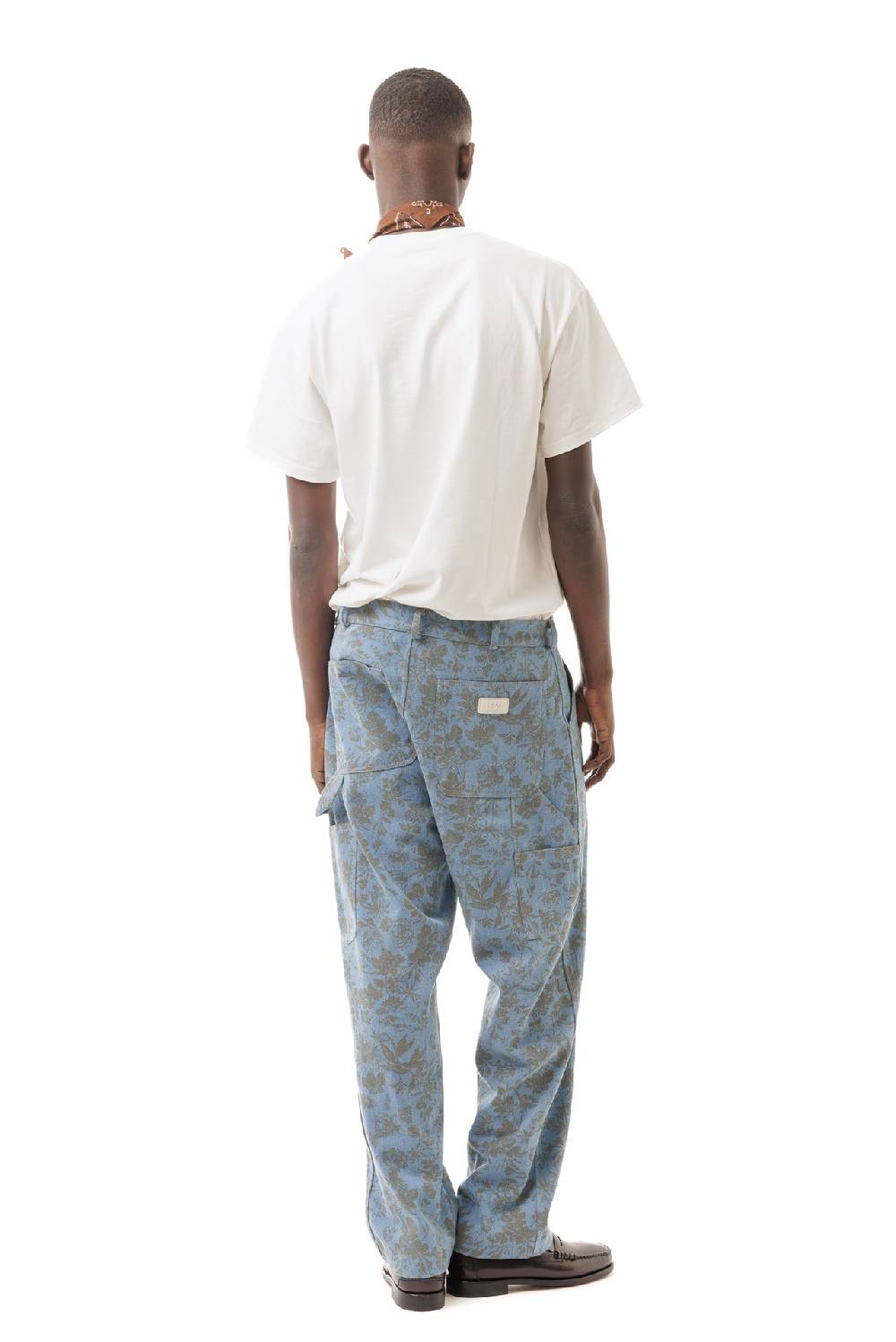 Lc23 Denim Printed Work Trousers Vendite Flash