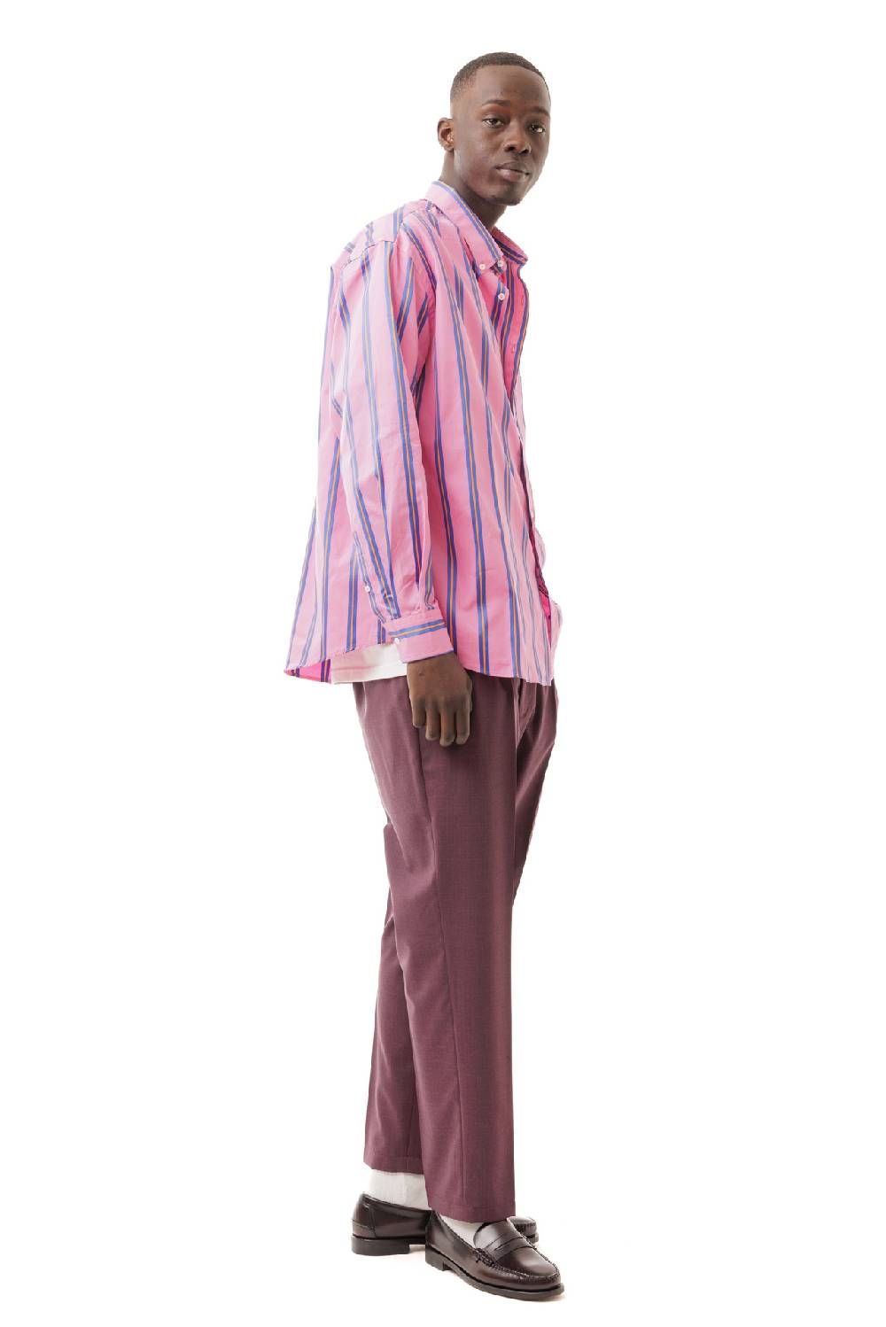 Lc23 Stripes Pink Shirt Pezzi Unici