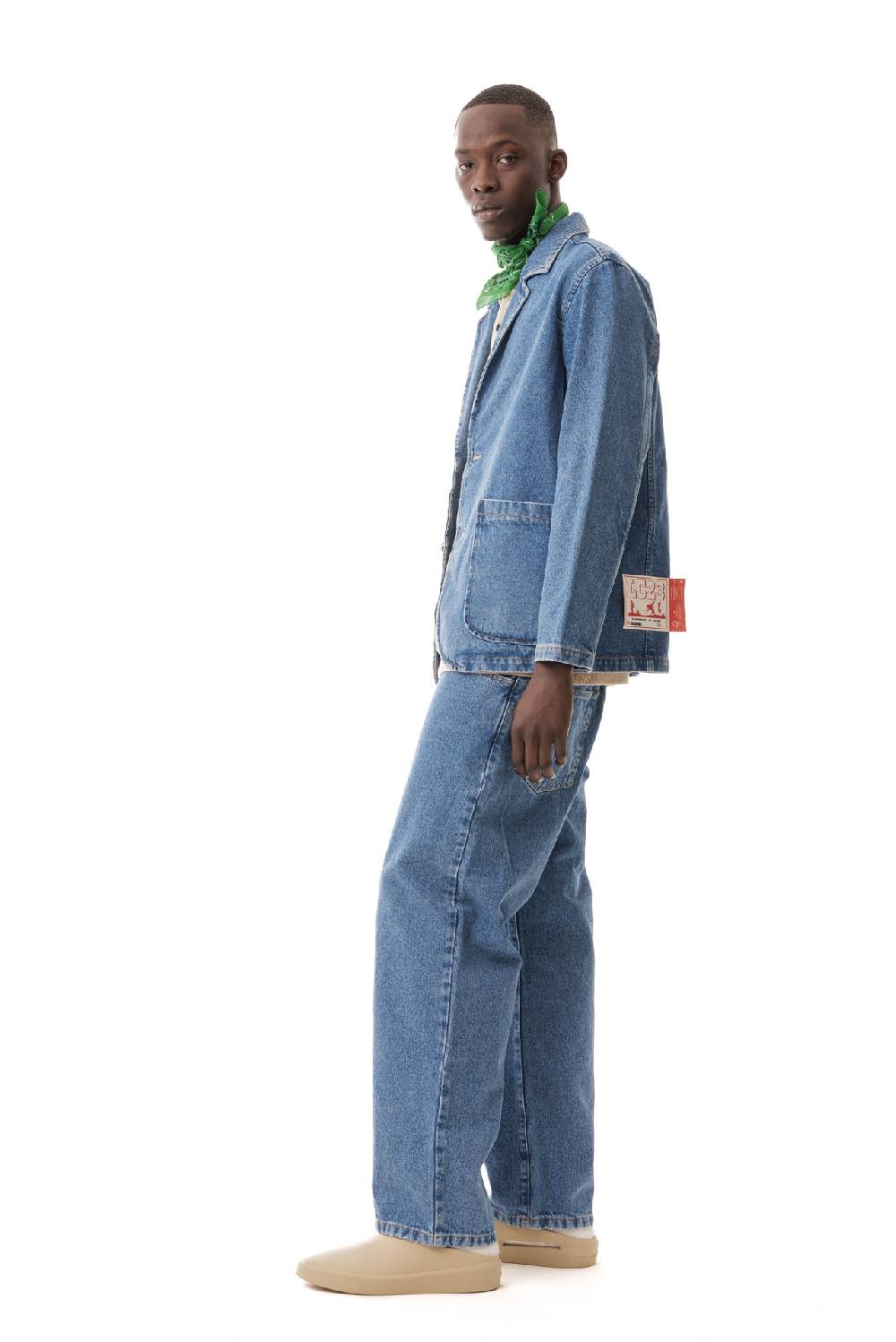Lc23 Denim Blazer Consegna Veloce