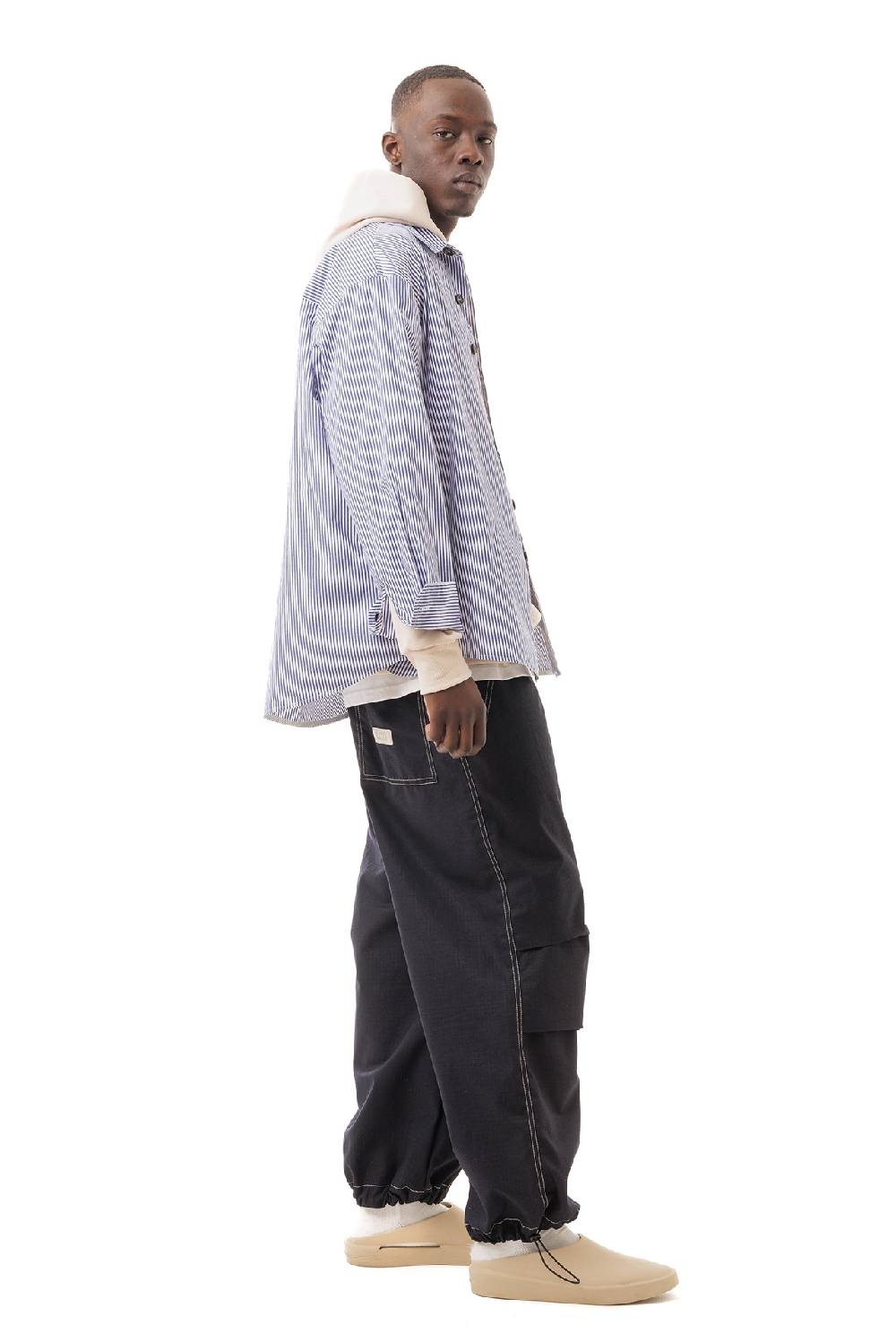 Lc23 Technical Stripes Overshirt Offerta