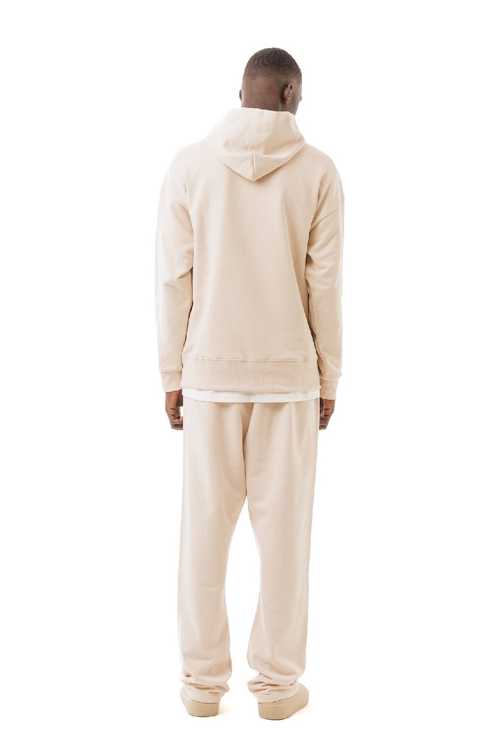 Lc23 Basic Hoodie Beige In Saldo