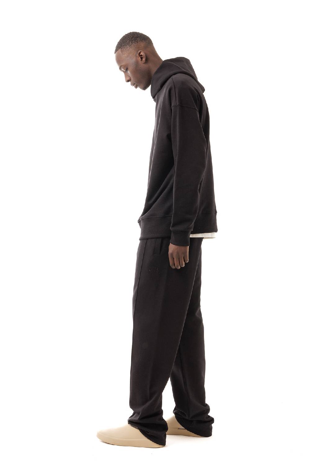 Lc23 Basic Hoodie Black Nuova