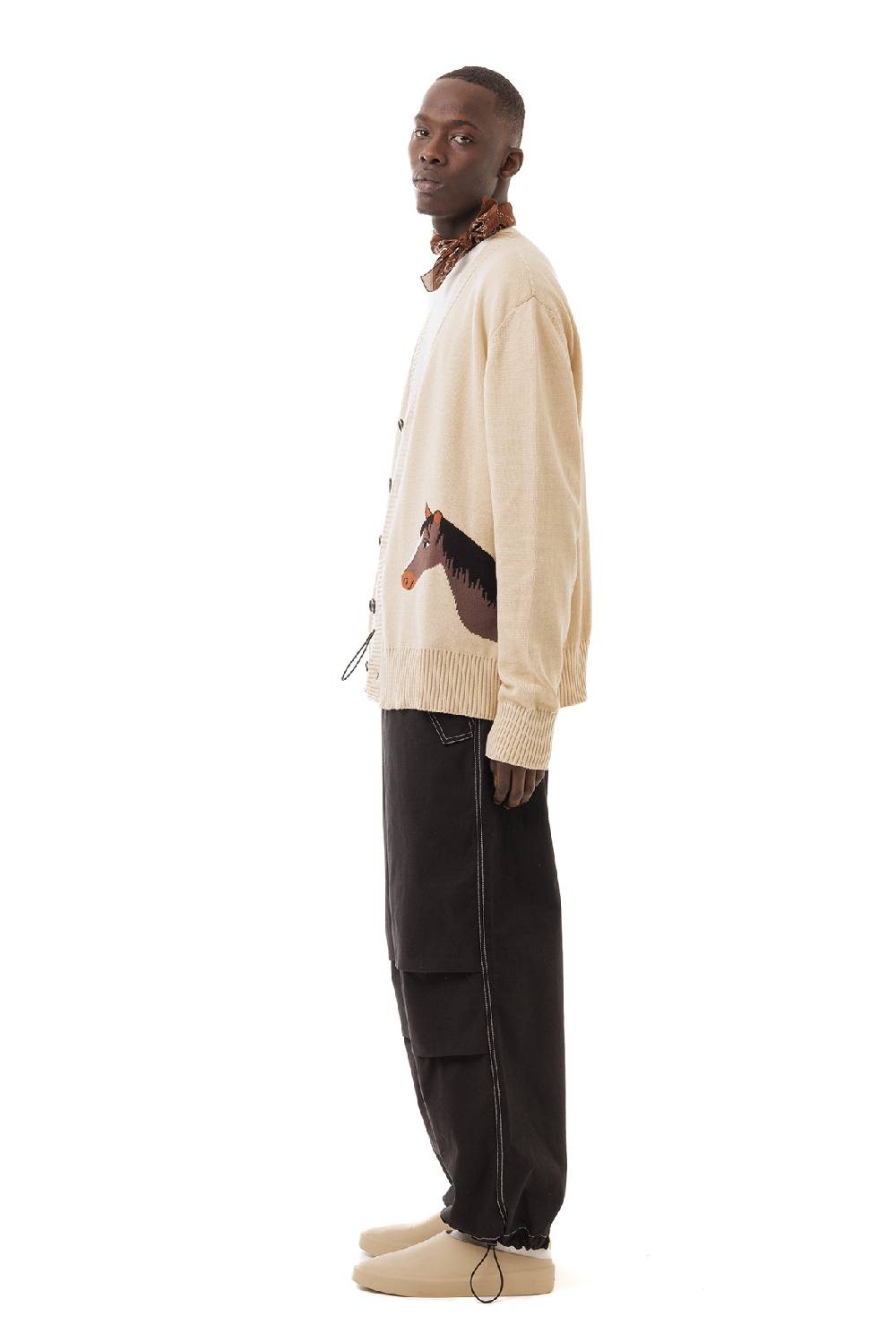 Lc23 Horses Cardigan Beige Italia