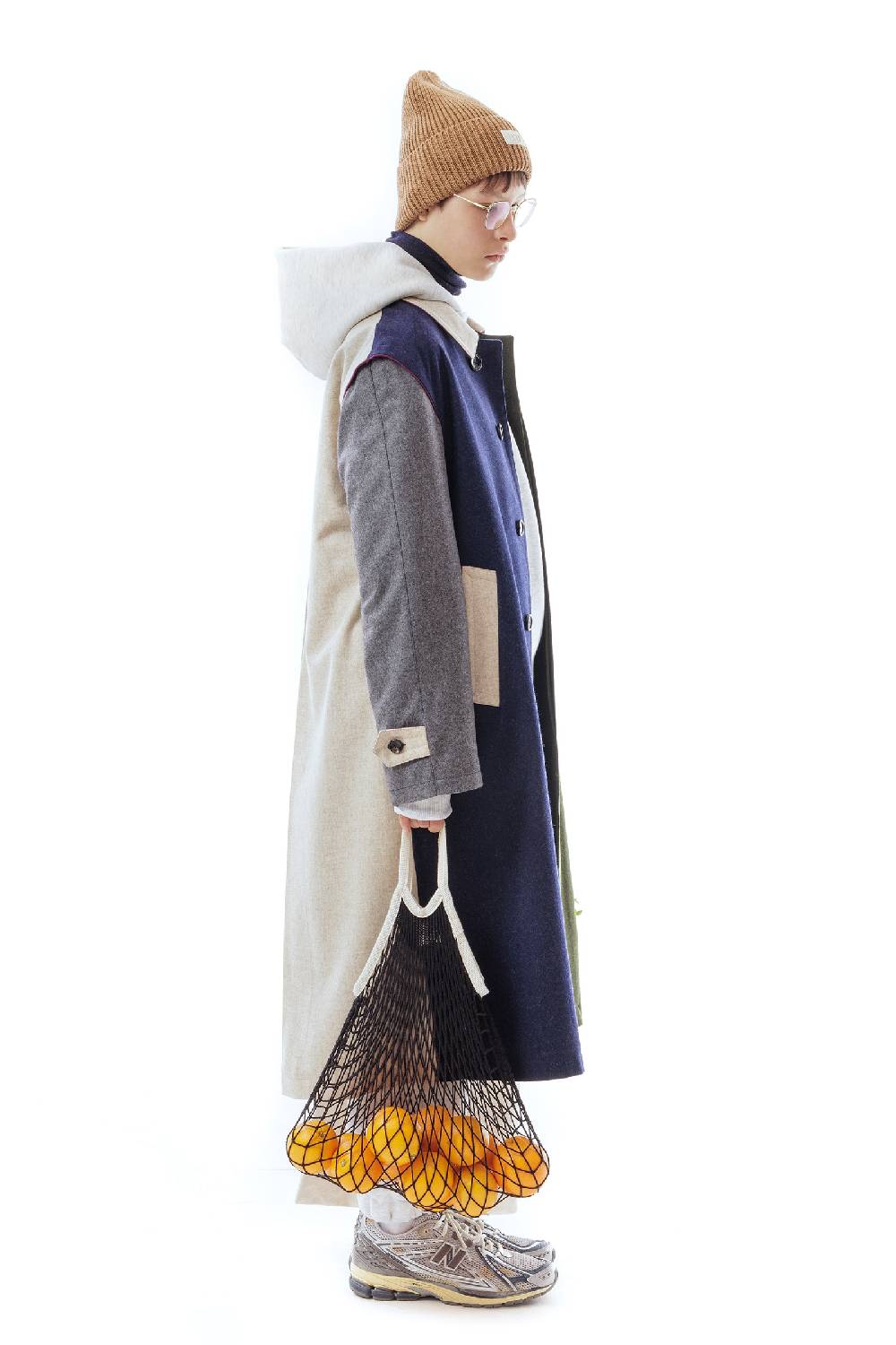 Lc23 LC23 x Lodenfrey Loden Coat In Linea