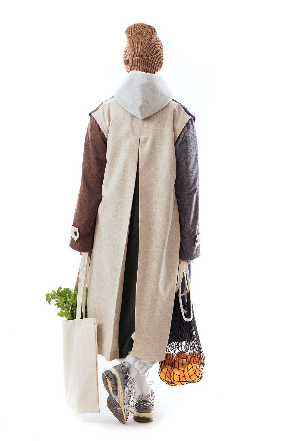 Lc23 LC23 x Lodenfrey Loden Coat In Linea
