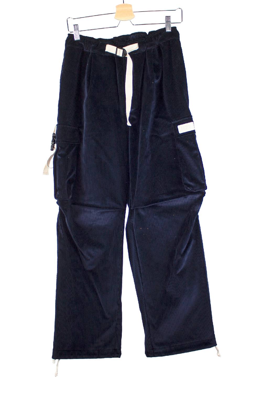Lc23 Corduroy Cargo Pants Navy Negozi Online