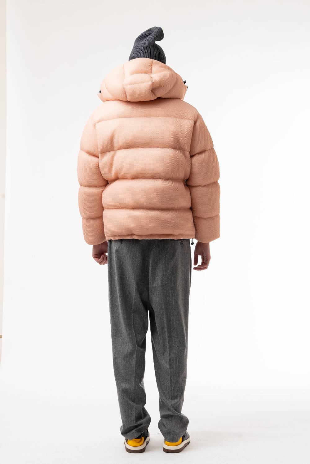 Lc23 Mesh Down Jacket Pink Prezzo Ridotto