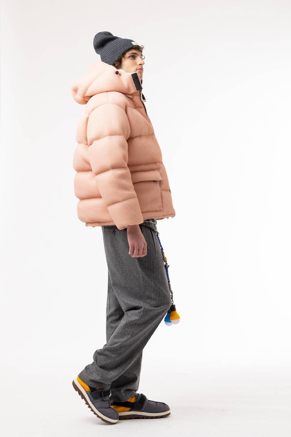 Lc23 Mesh Down Jacket Pink Prezzo Ridotto