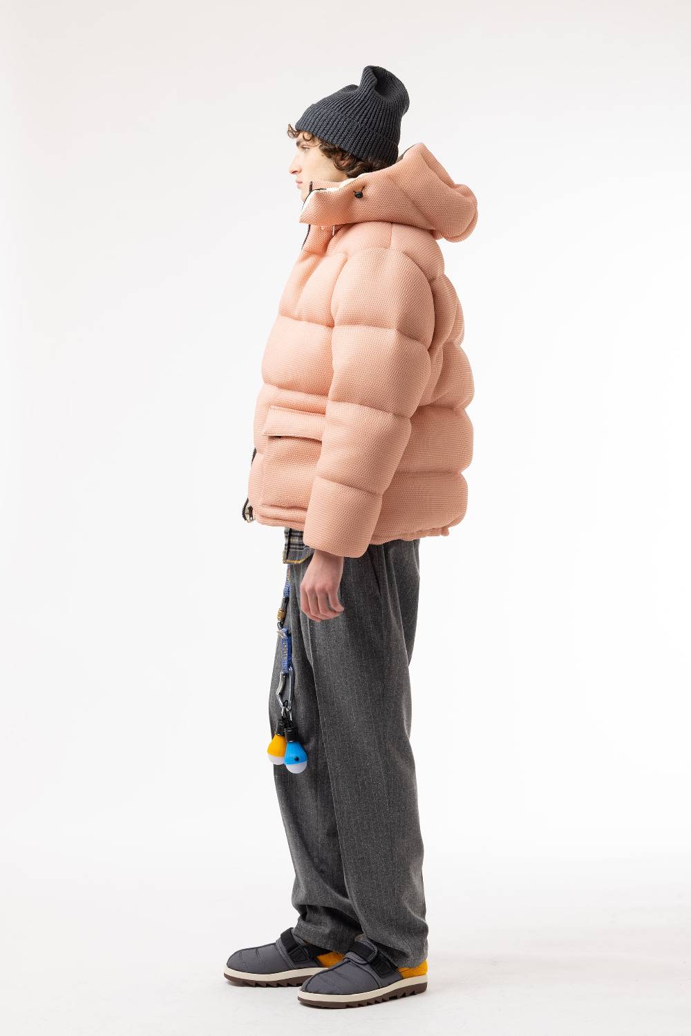 Lc23 Mesh Down Jacket Pink Prezzo Ridotto