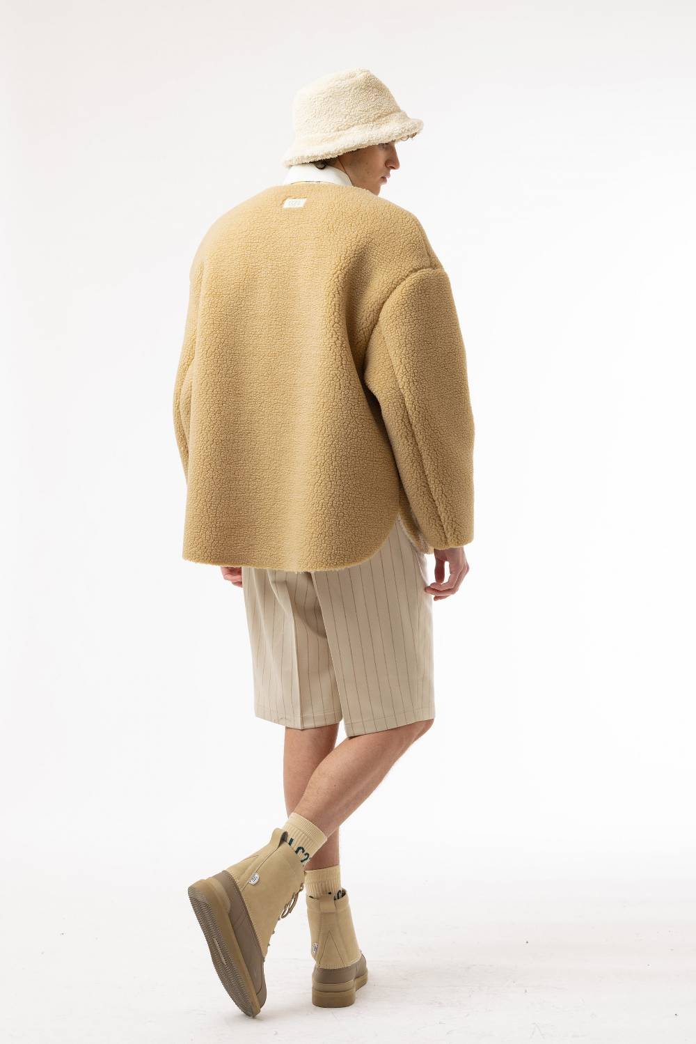 Lc23 Reversible Jacket Camel Novità