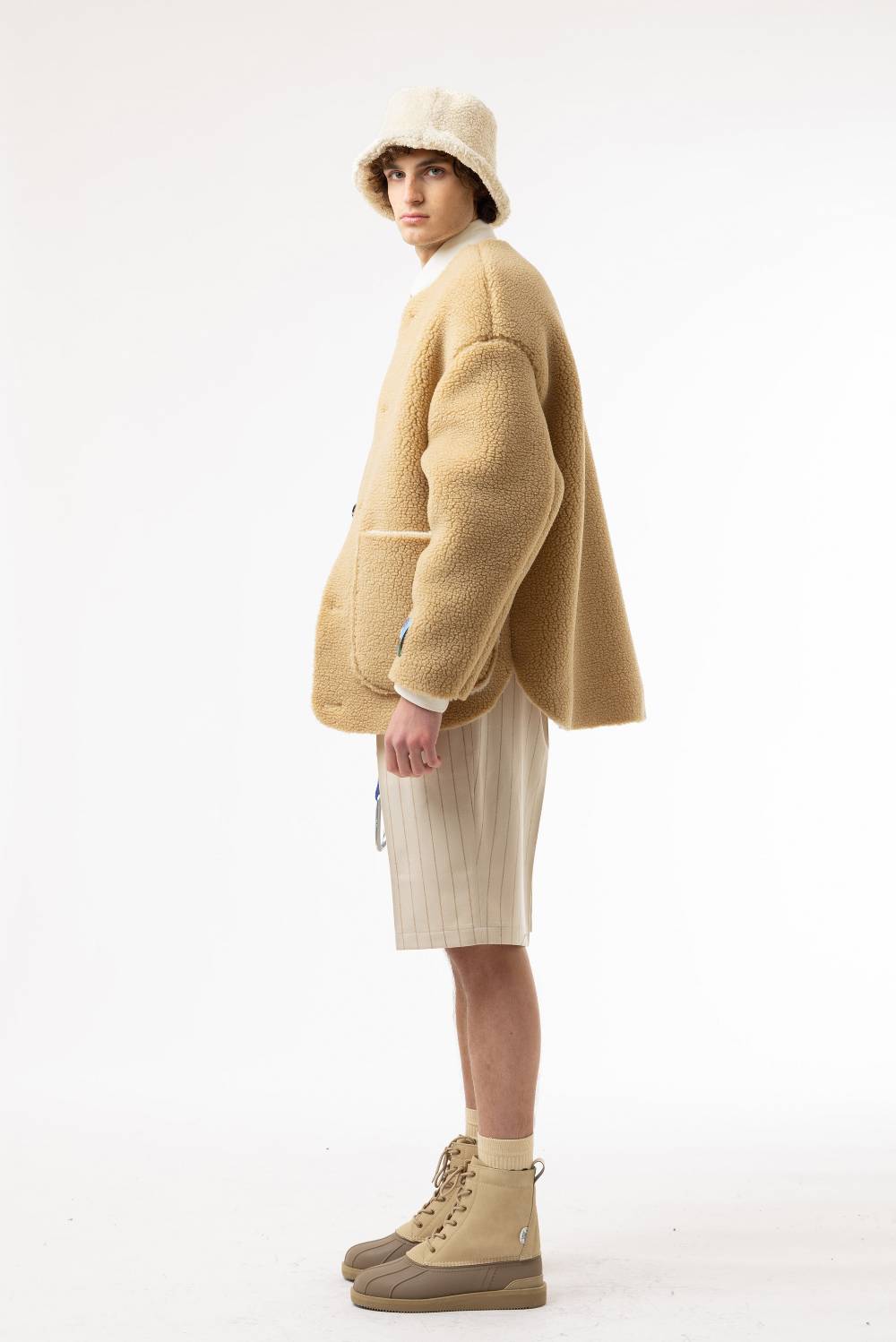 Lc23 Reversible Jacket Camel Novità