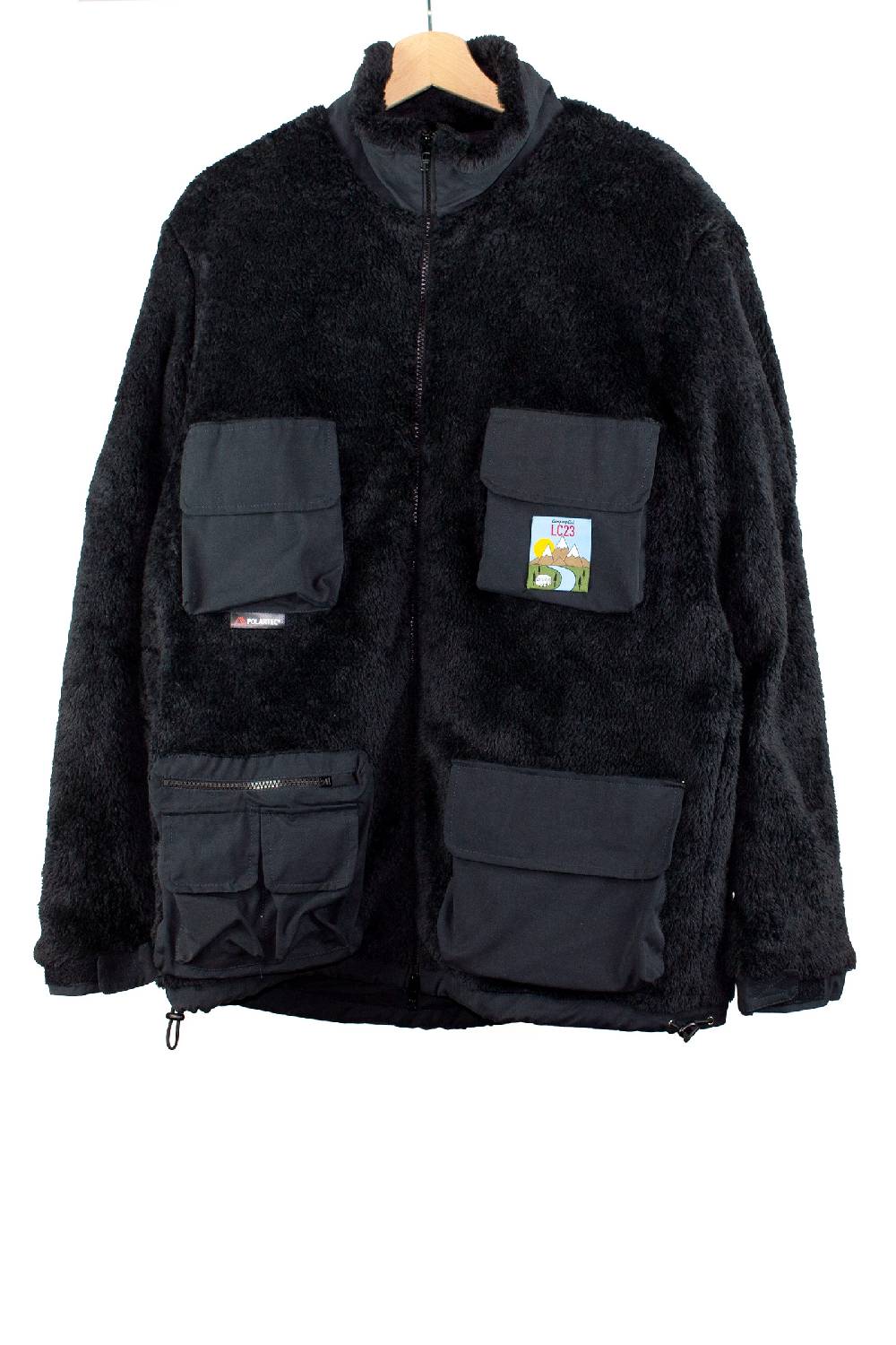 Lc23 Polartec Sherpa Jacket Black Offerta