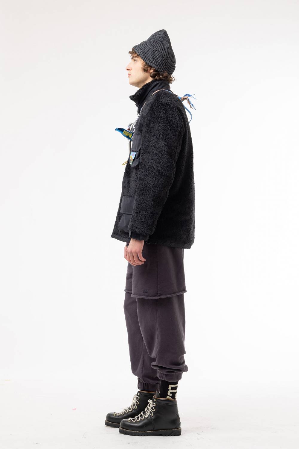 Lc23 Polartec Sherpa Jacket Black Offerta