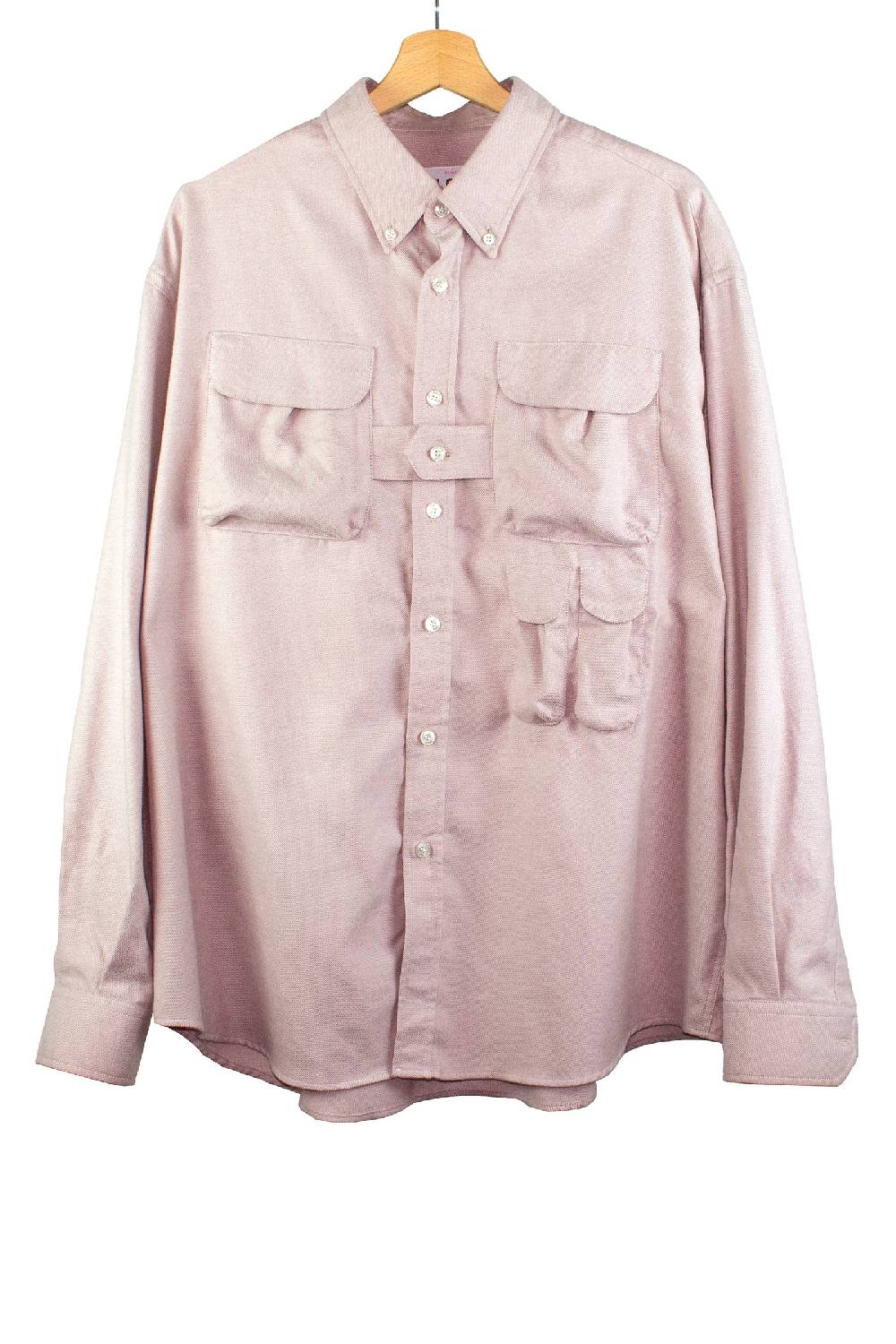 Lc23 Flannel Multipocket Shirt Beige Vendita Calda