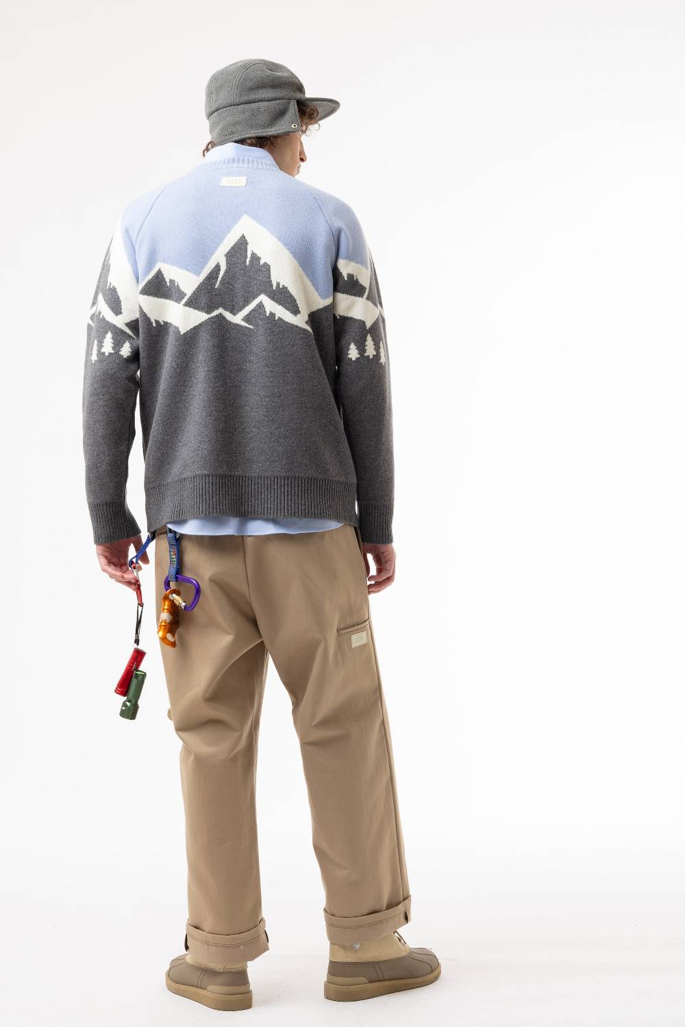 Lc23 Jeep Jaquard Sweater Nuova