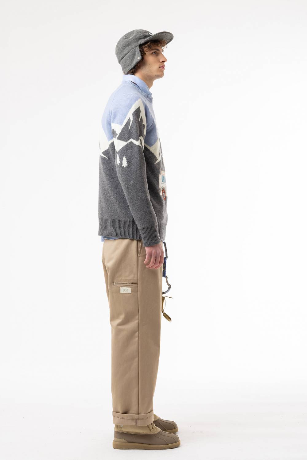 Lc23 Jeep Jaquard Sweater Nuova