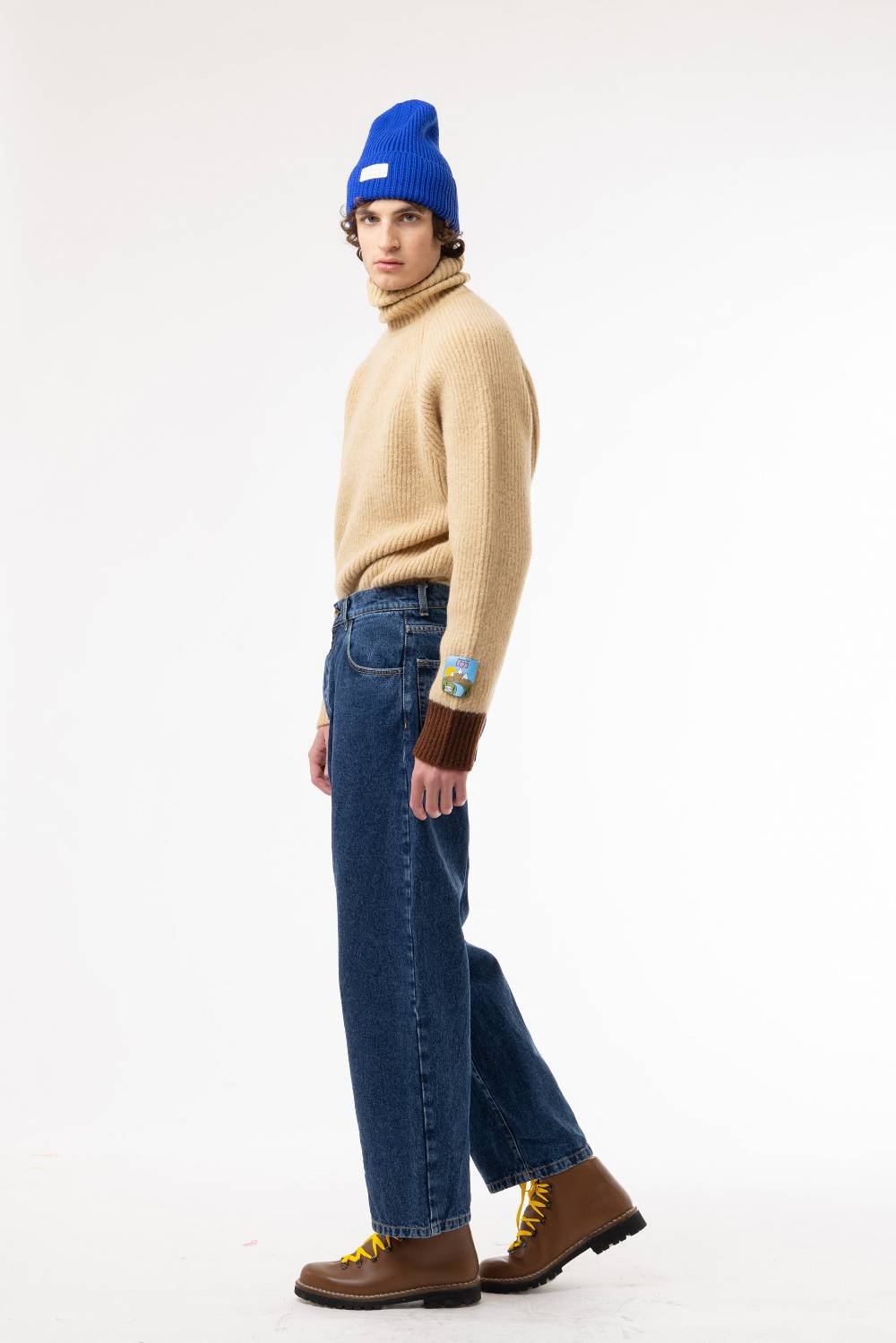 Lc23 Turtleneck Sweater Beige In Saldo