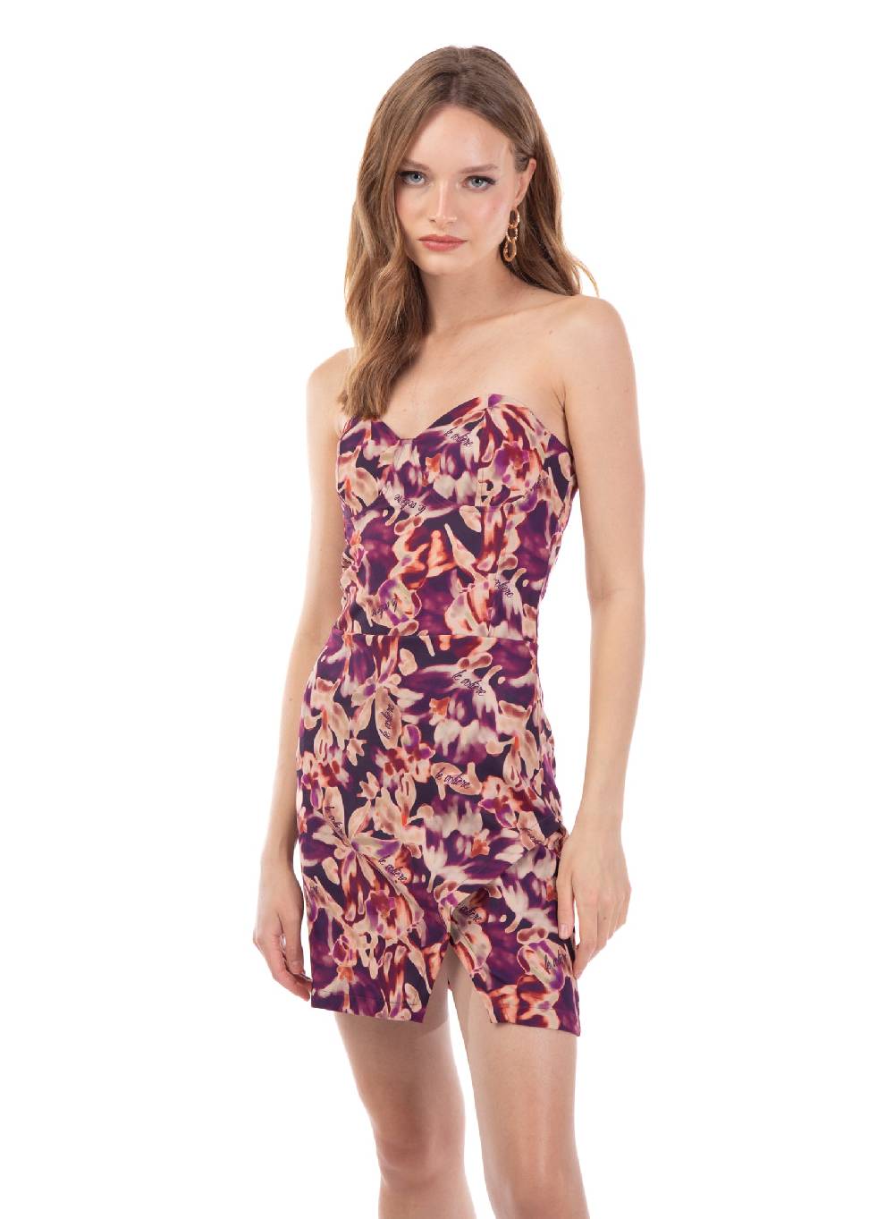 Le Volière Vestito tubino floreale In Linea