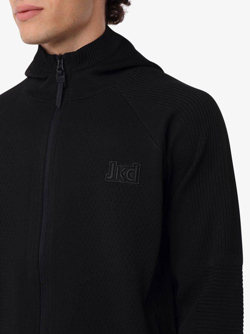 Jaked MAGLIA CAPPUCCIO FULL ZIP SPORT COSY Promozione