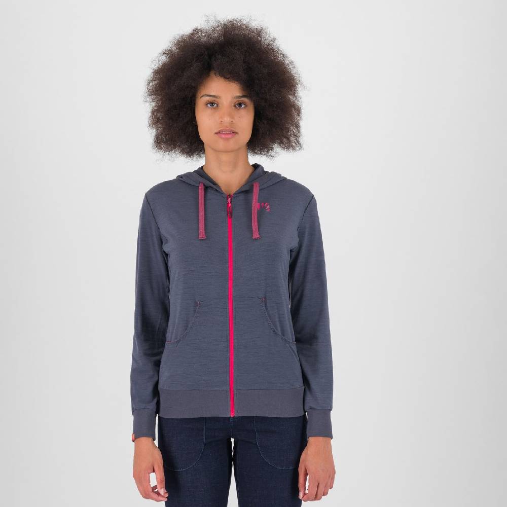Karpos COPPOLO MERINO W FULL ZIP HOODIE Spedizione Gratuita
