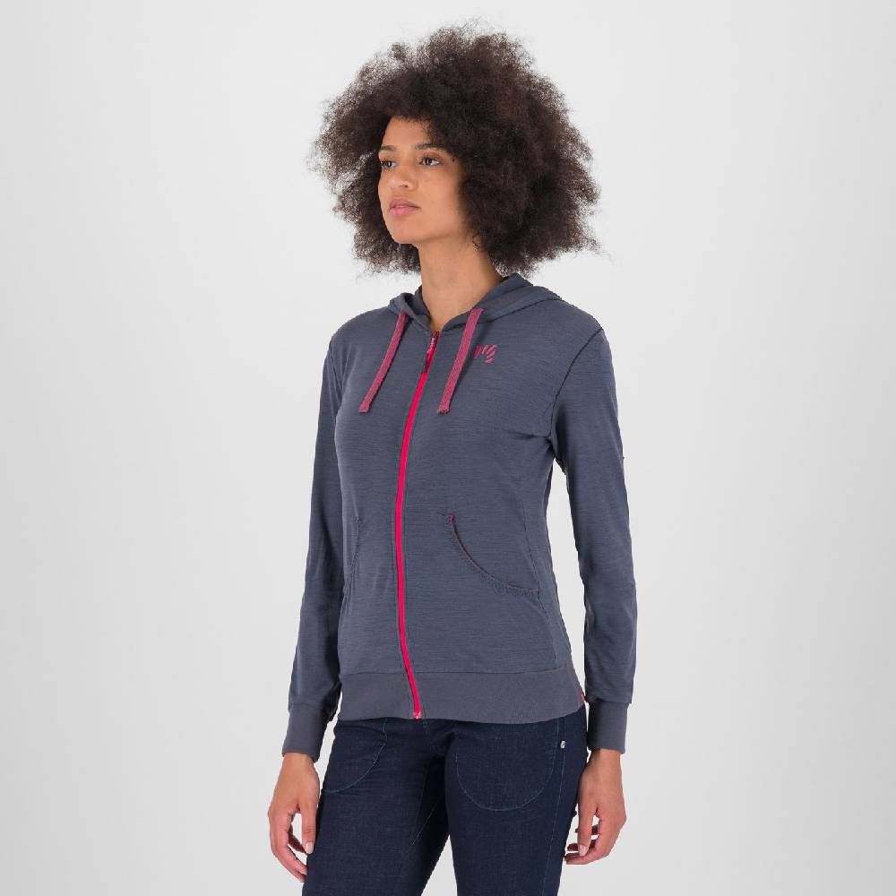 Karpos COPPOLO MERINO W FULL ZIP HOODIE Spedizione Gratuita