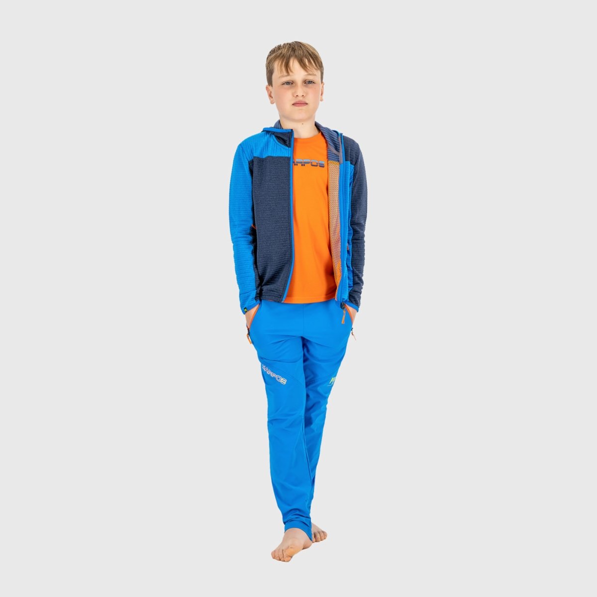Karpos NUVOLAU KID FULL-ZIP HOODIE Nuova