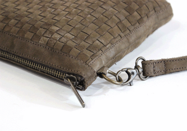 Kjøre Project Leather Hand Woven Nuovo