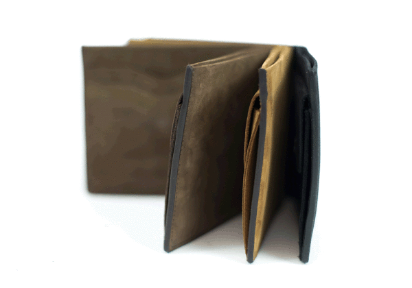Kjøre Project Nubuck Slim Fold Wallet + Coins Acquista Ora