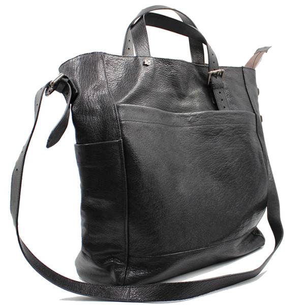 Kjøre Project Goat Leather Handle Bag Vendita