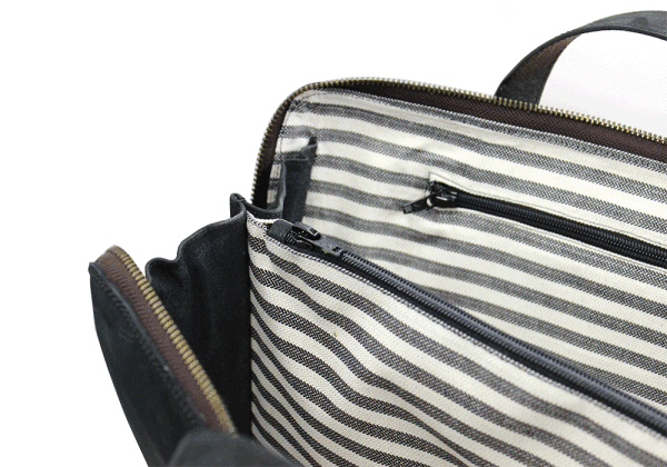 Kjøre Project Leather 24h Slim Briefcase Goat Soddisfazione Garantita