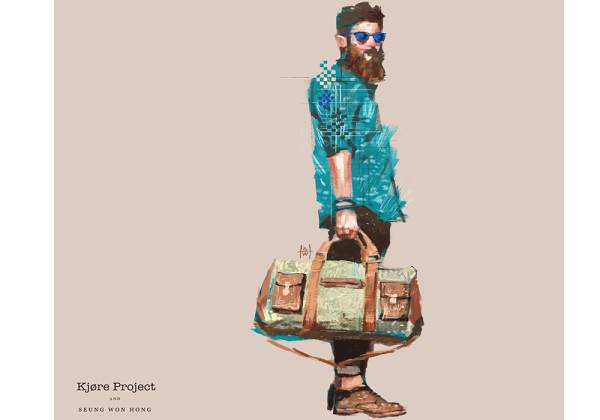 Kjøre Project Leather / Canvas Travel Bag Acquista Ora