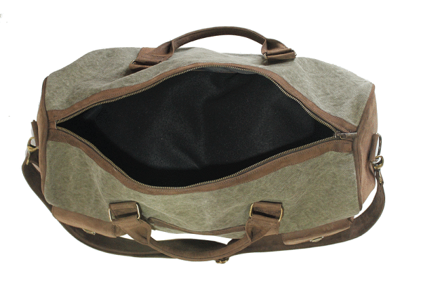 Kjøre Project Leather / Canvas Travel Bag Acquista Ora