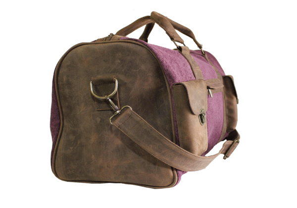 Kjøre Project Leather / Canvas Travel Bag Shopping Online