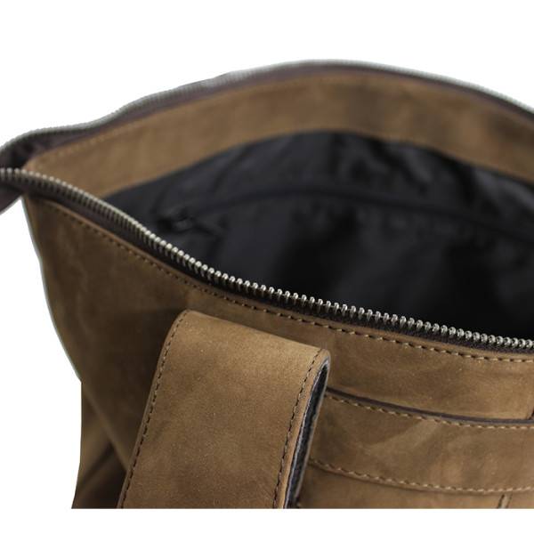 Kjøre Project Leather Nubuck Brown In Vendita