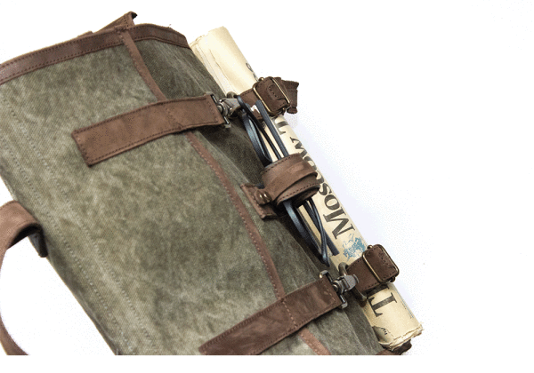 Kjøre Project Leather/Canvas Green Saldi