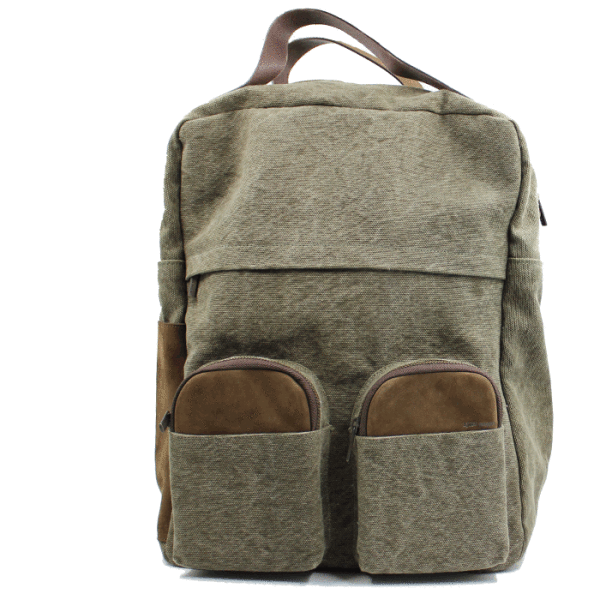 Kjøre Project Leather/Canvas Green Saldi Di Fabbrica